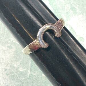 Sterling Silver .925 Initial C ring size 6 3/4